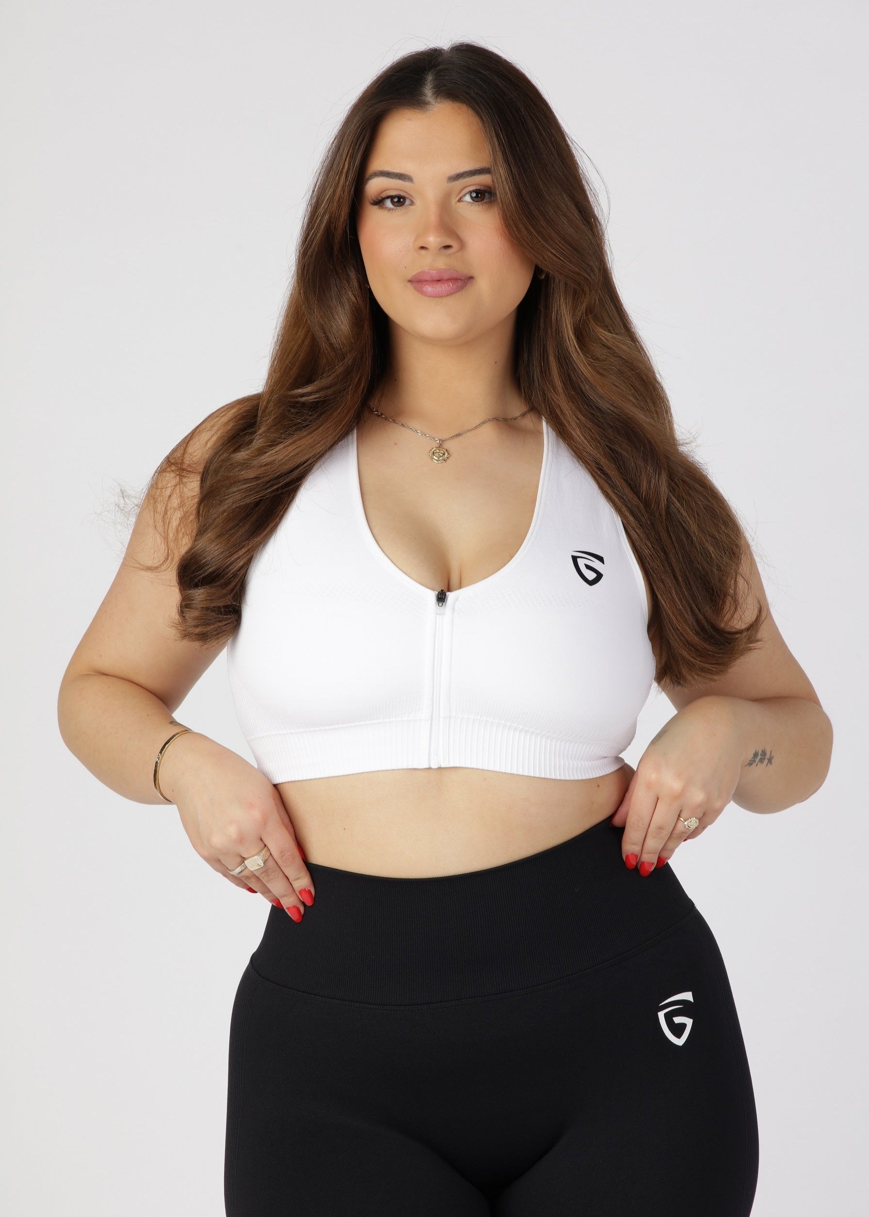 GYMONE - ZIPPY SPORTS BH - HVID