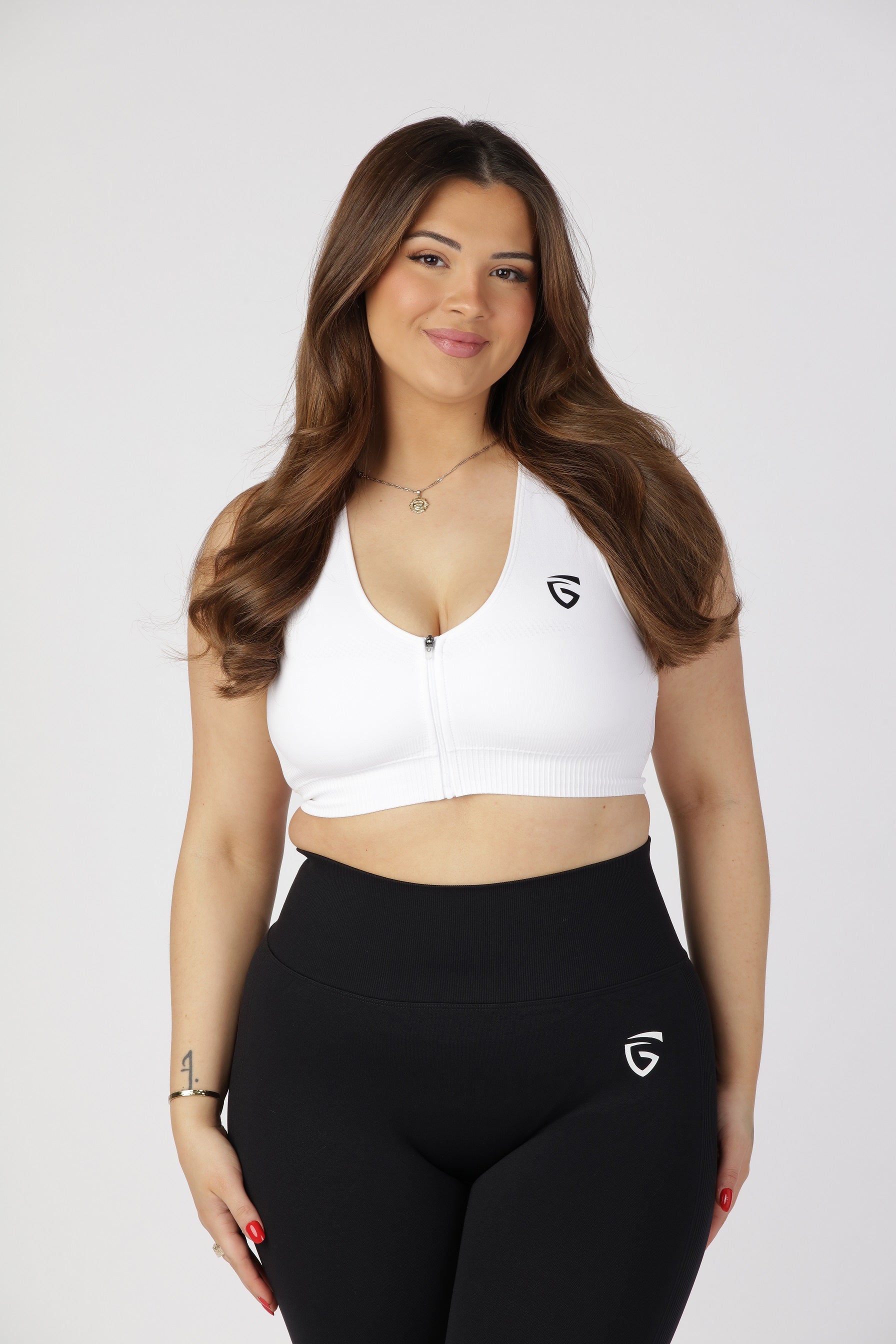 GYMONE - ZIPPY SPORTS BH - HVID