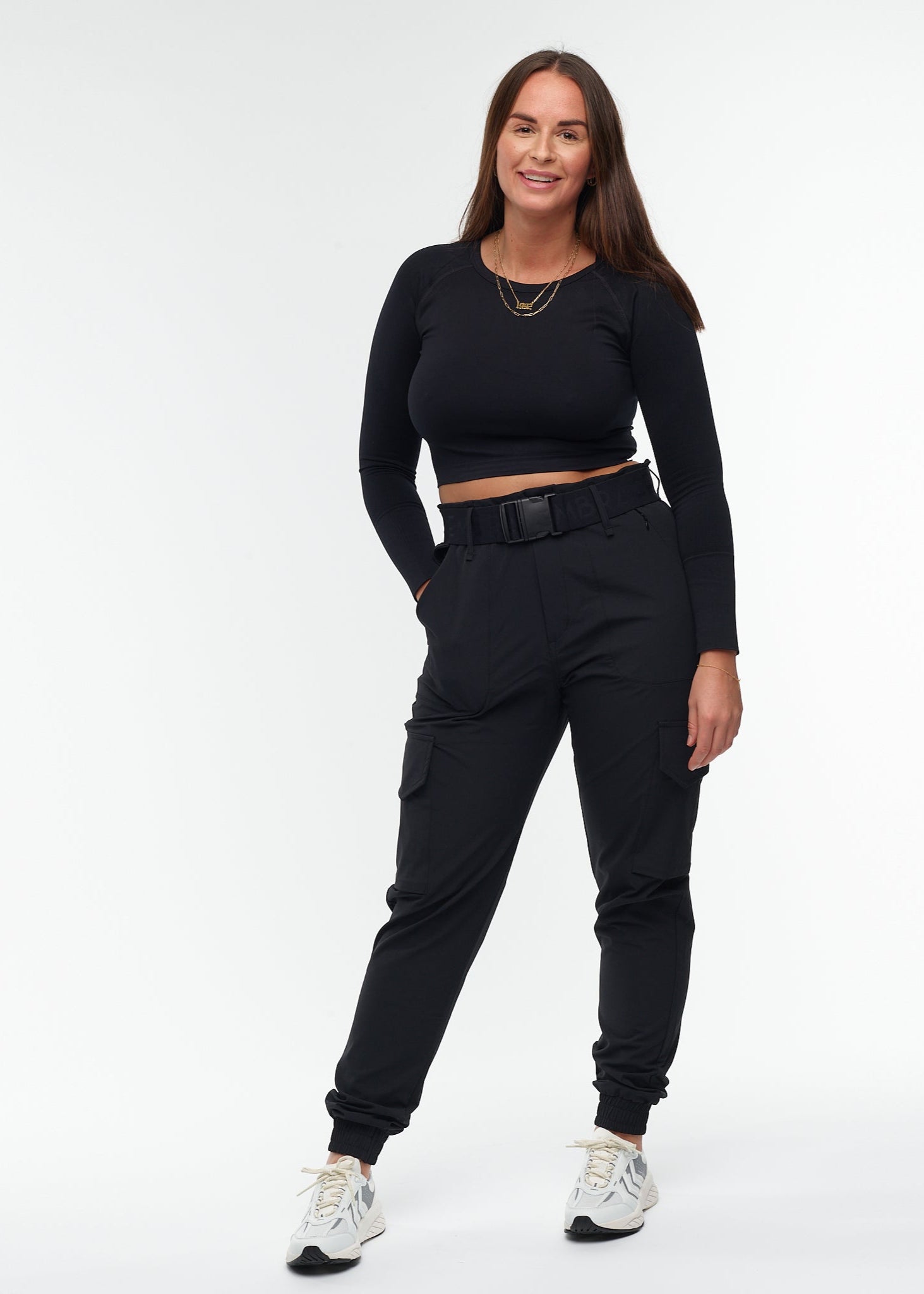 EMBRACE CARGO PANTS - BLACK