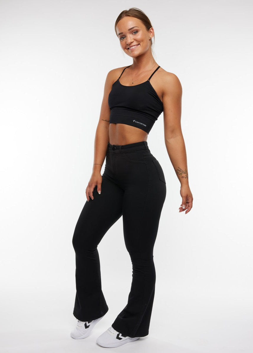 EMBRACE HIGH WAIST JEANS - FLARE