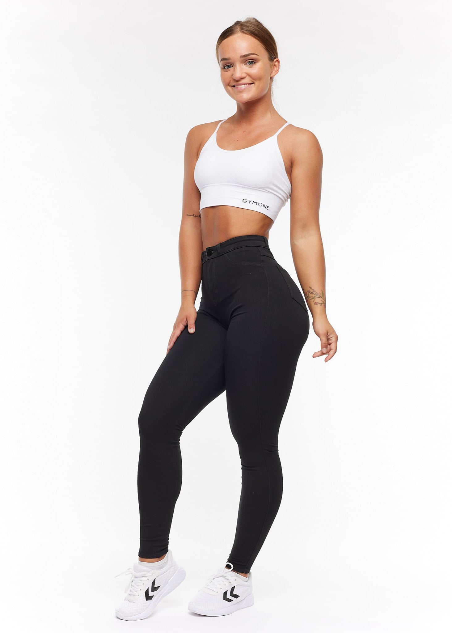 EMBRACE HIGH WAIST JEANS - BLACK